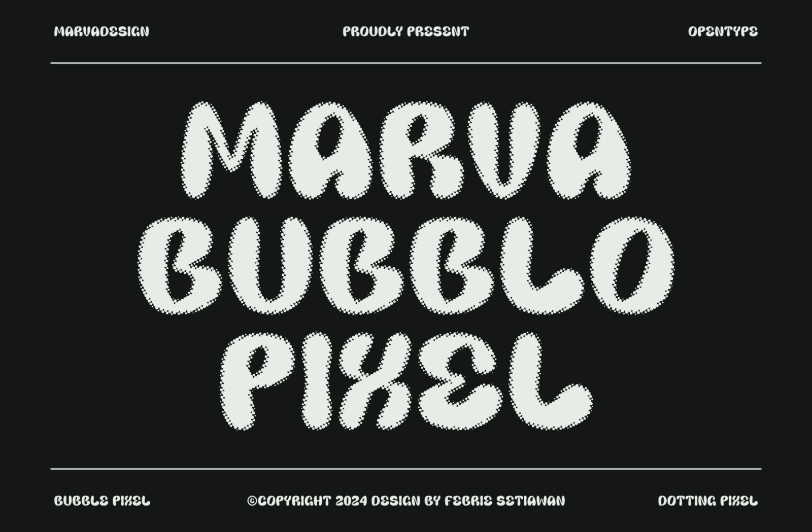 Marva Bubblo Pixel — image 1