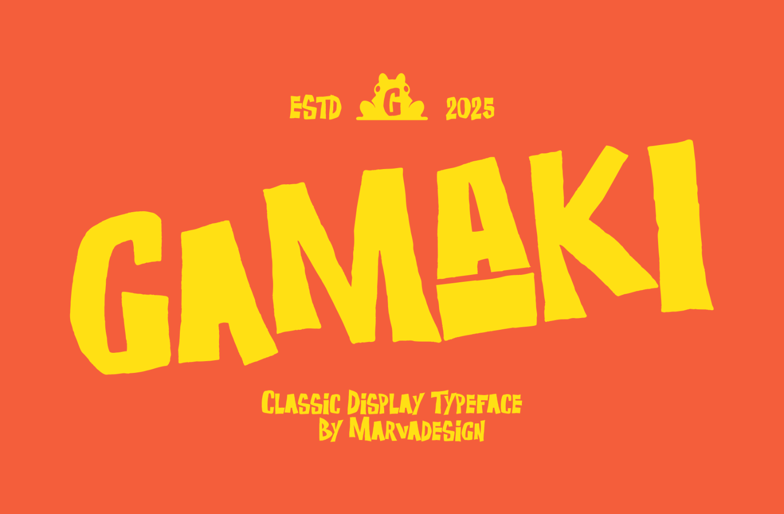 Gamaki - A Classic Playful Font — image 1
