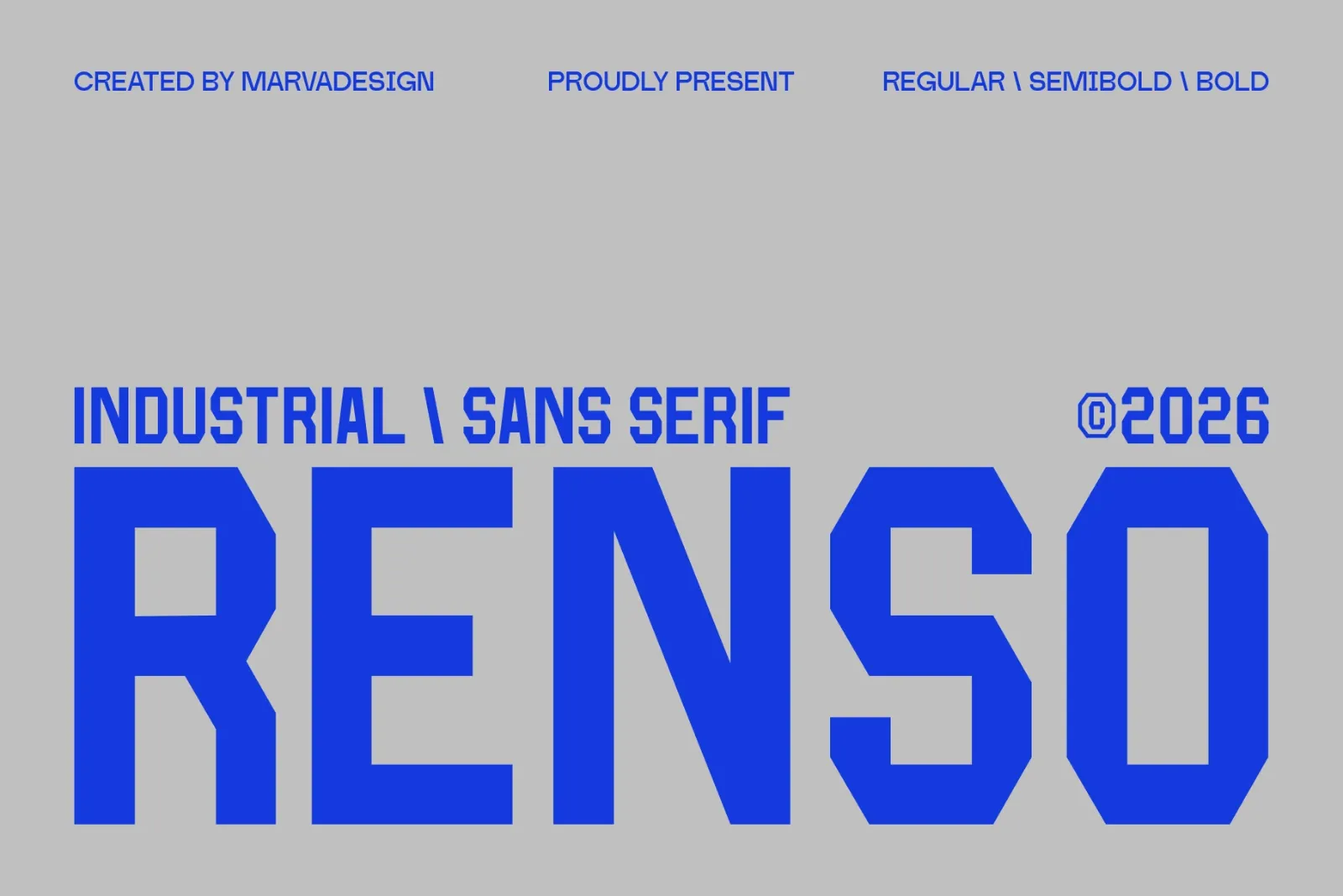 Renso Fonts — image 1