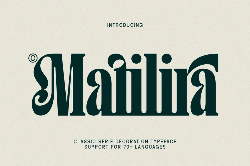 Matilira - Classic Serif Font
