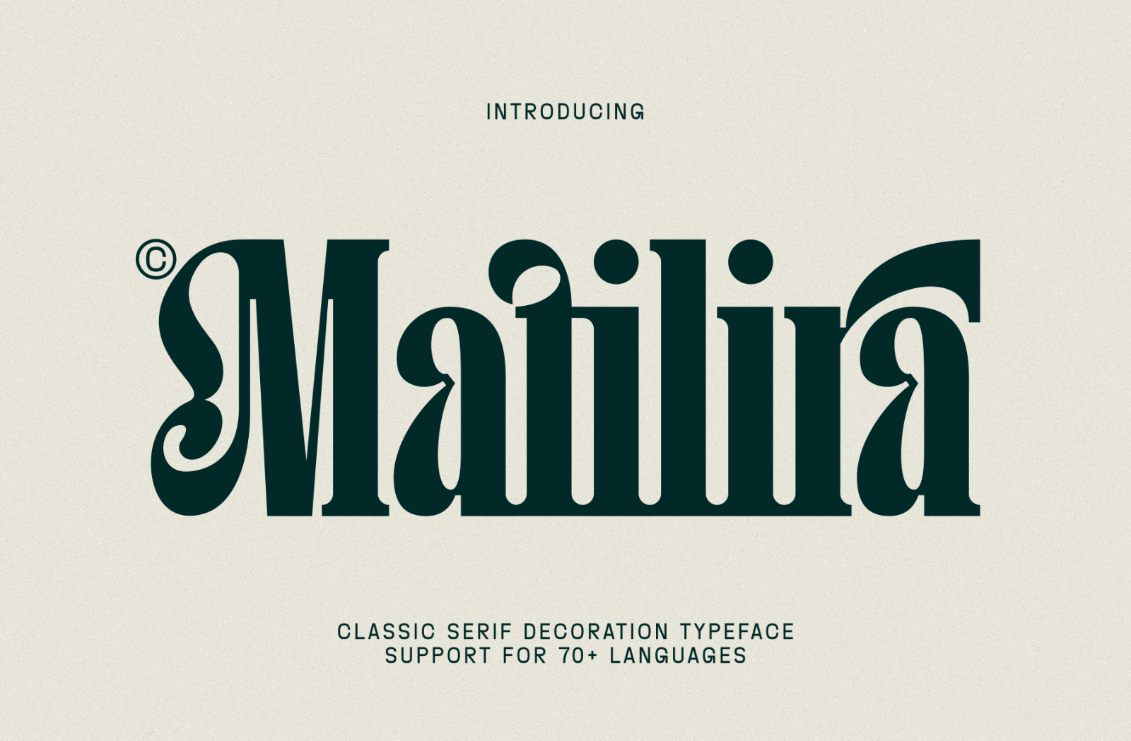 Matilira - Classic Serif Font — image 1