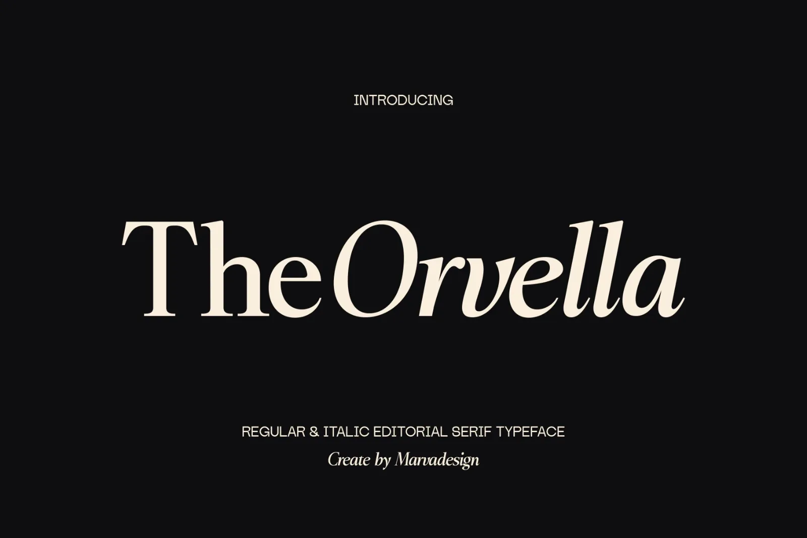 Orvella Font — image 1