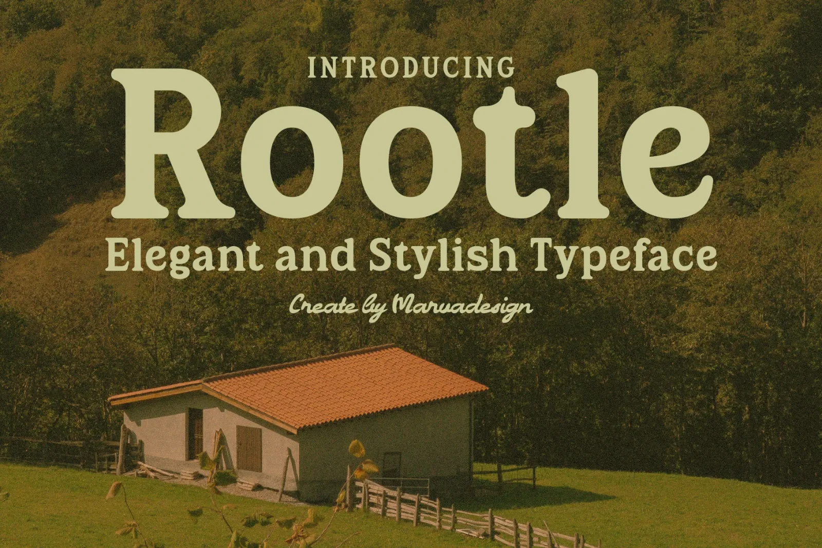 Rootle - Old Elegant Serif — image 1