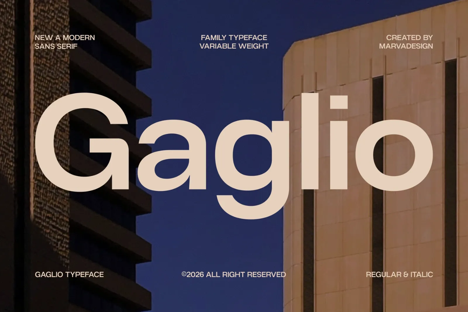 Gaglio Family Font — image 1