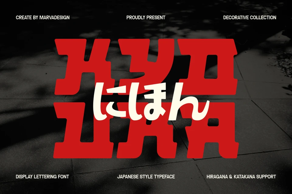 Kyouka - Japanese Font