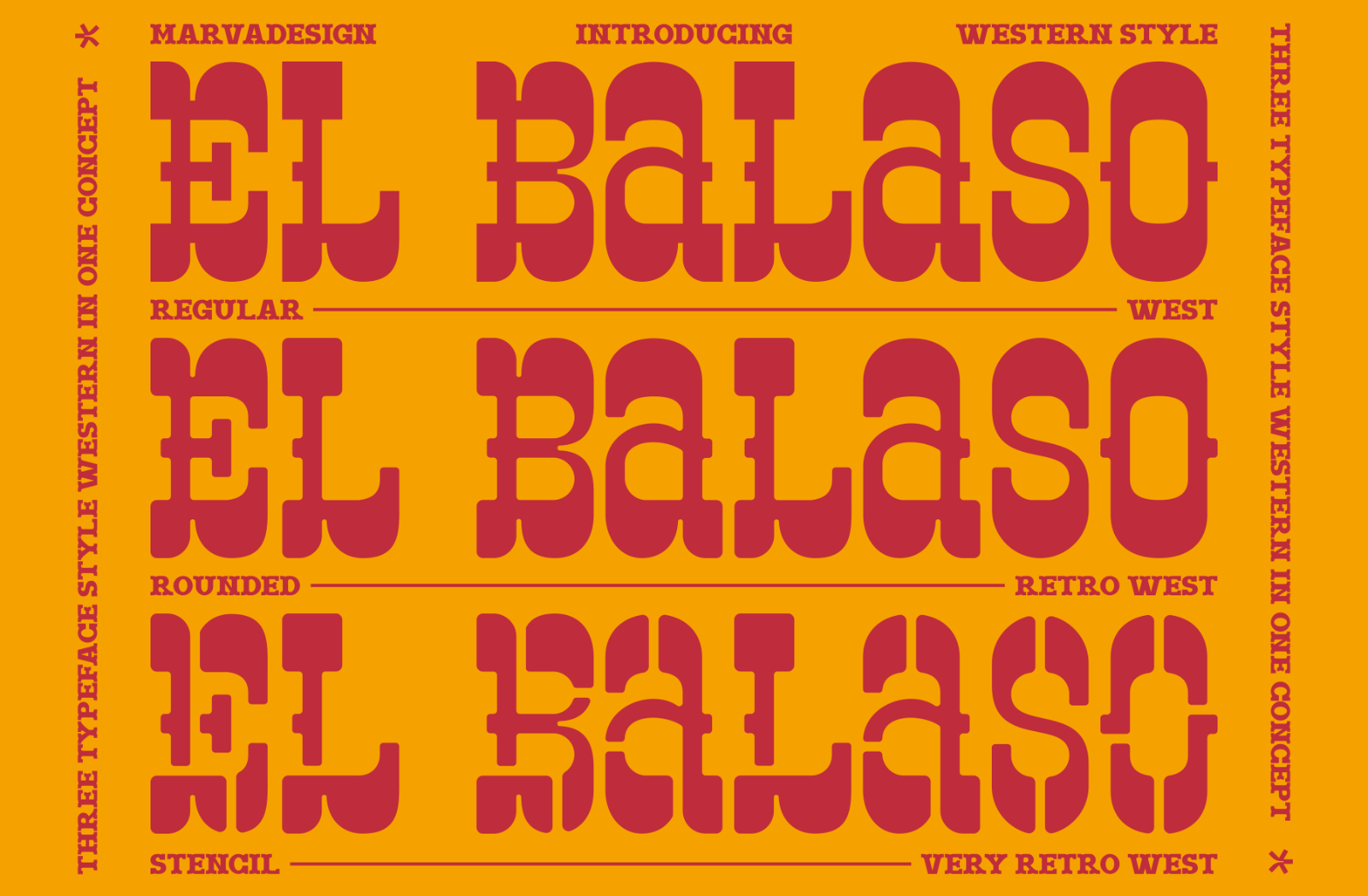 El Balaso - Serif Western Font — image 1