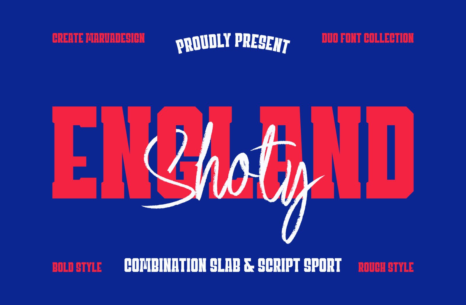 England Shoty - Duo Font Sport — image 1