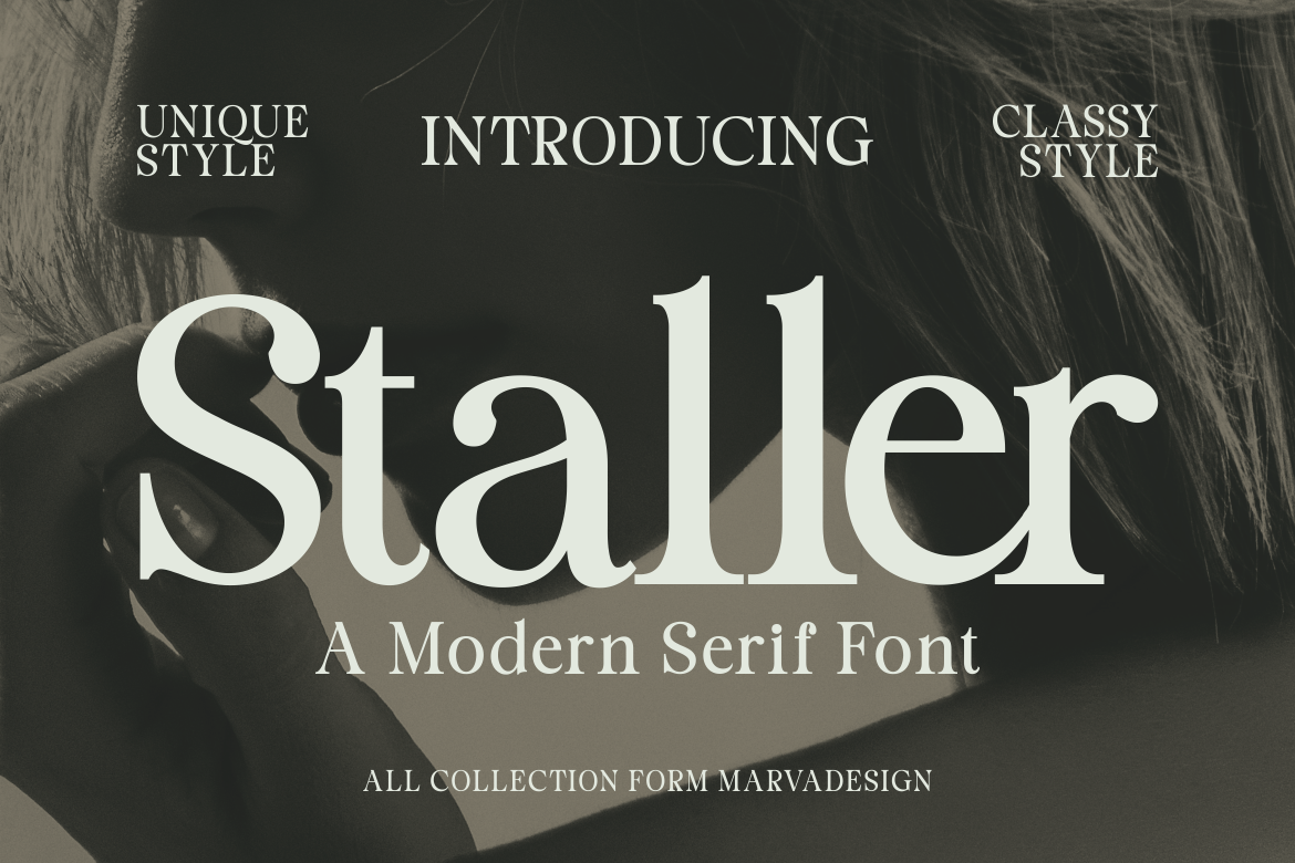 Staller - A Modern Beauty Font — image 1
