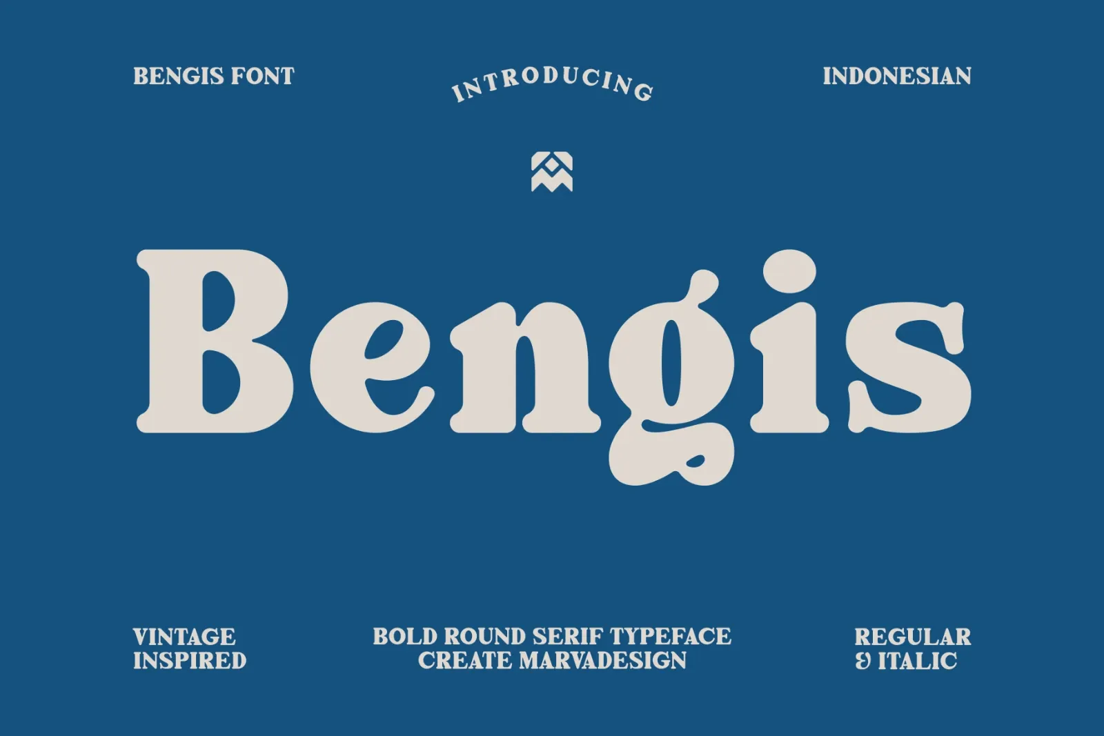 Bengis - Bold Serif Font — image 1