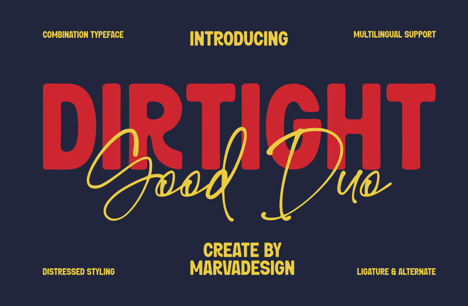 Dirtight - Duo Font — image 1