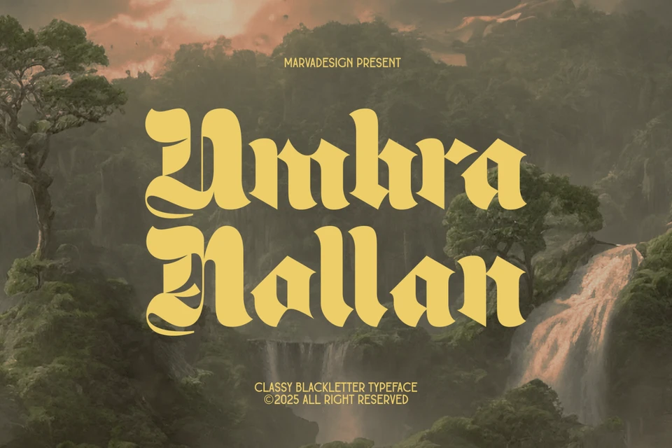 Umbra Nollan - Classic Blackletter