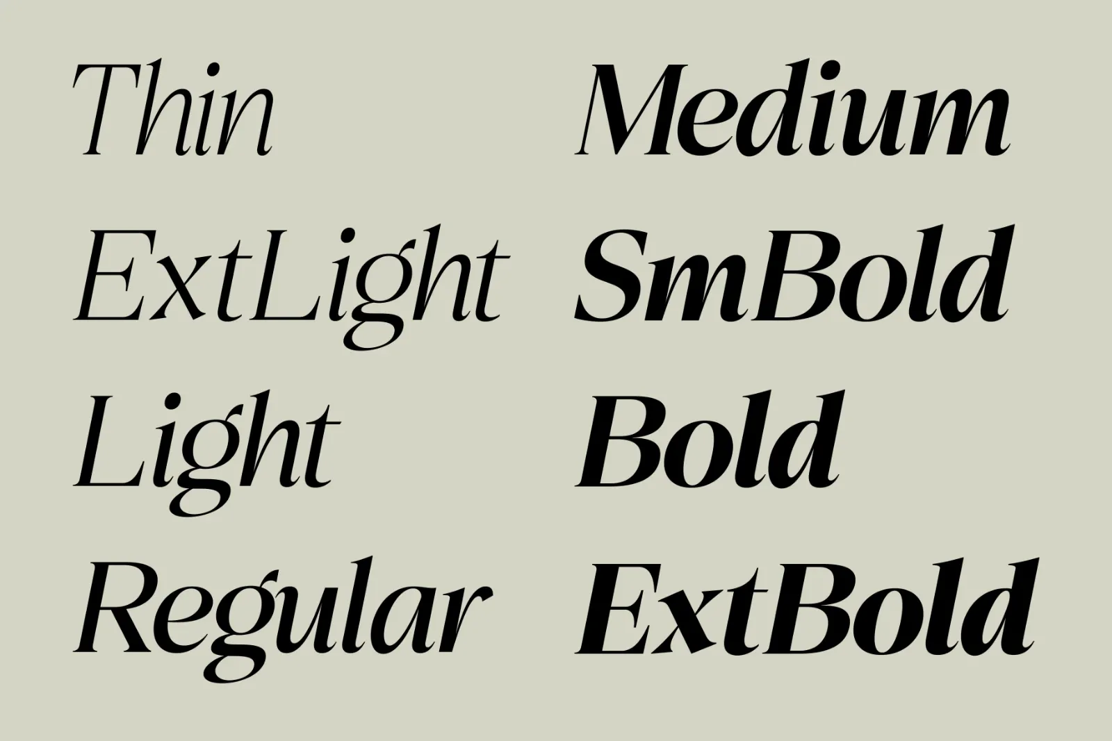 Eightly Teenage - Family Serif — image 11