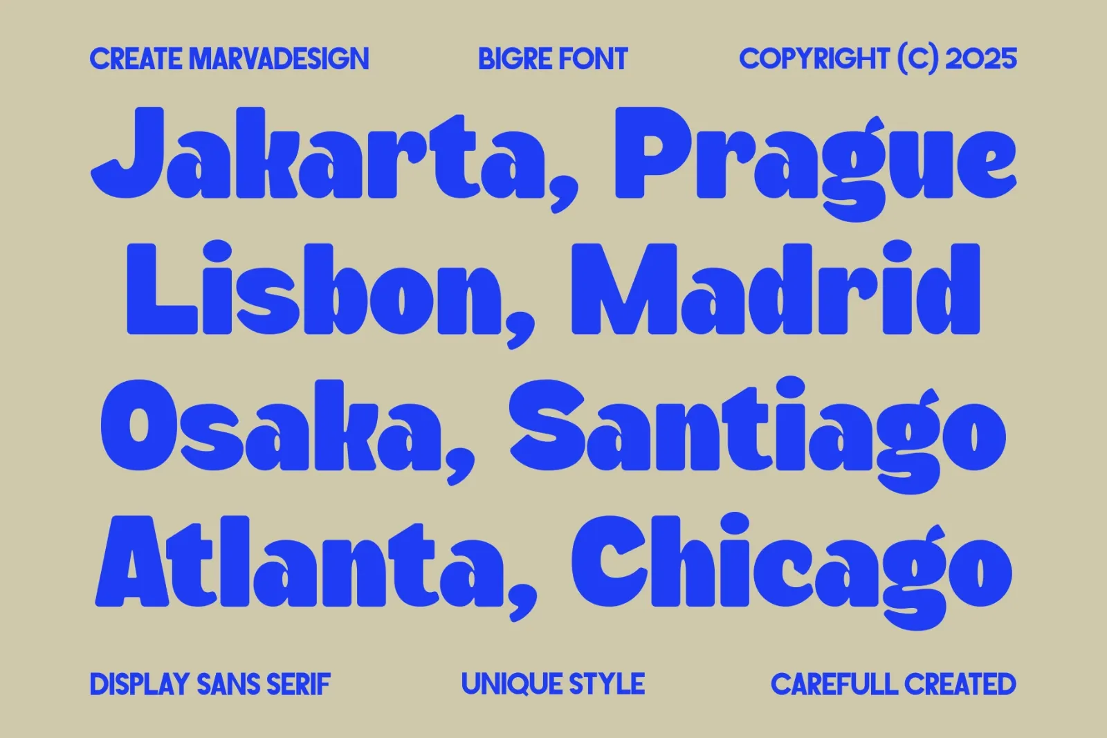 Bigre - Bold Display Sans — image 11