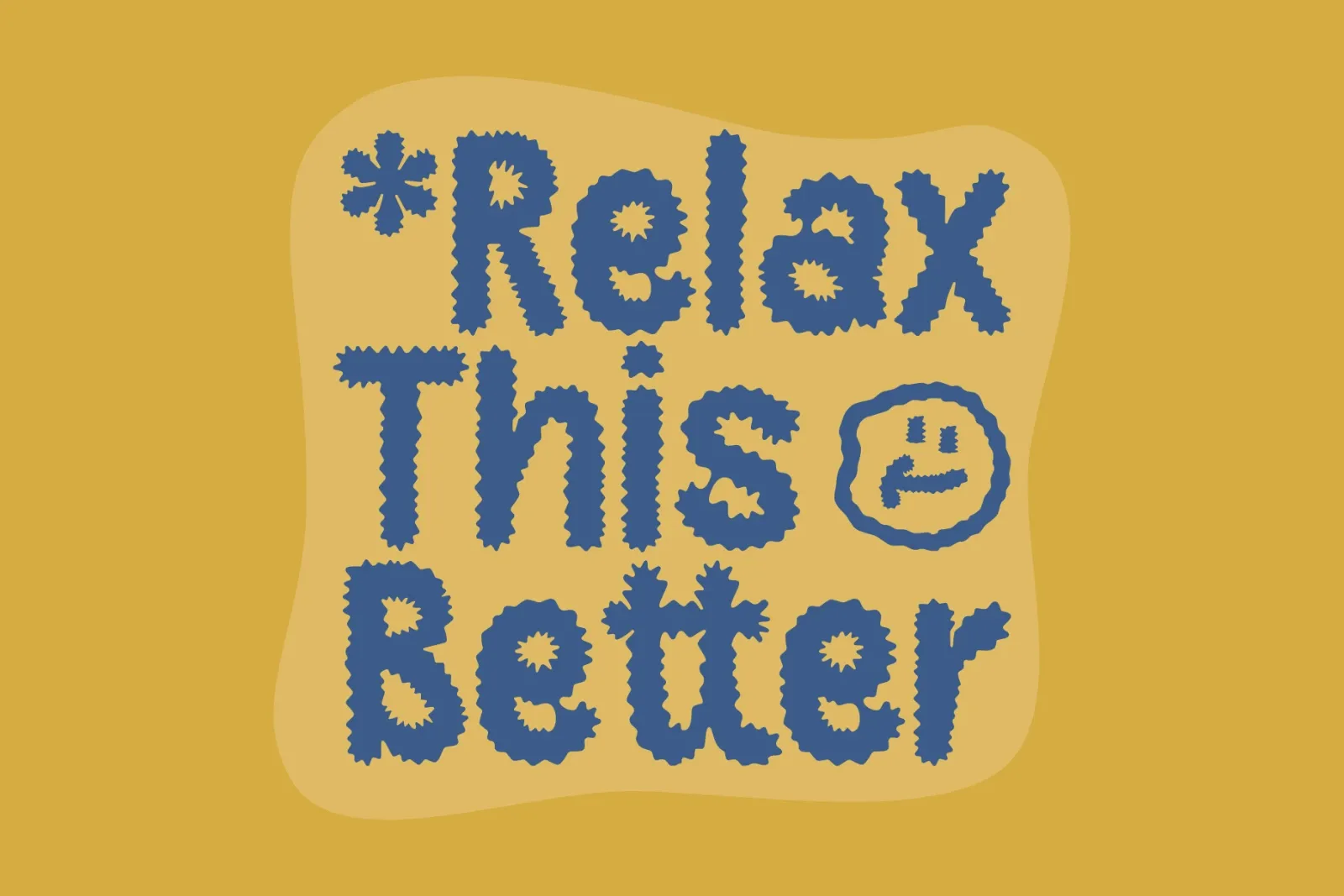 Banso Fuzzy Font — image 2