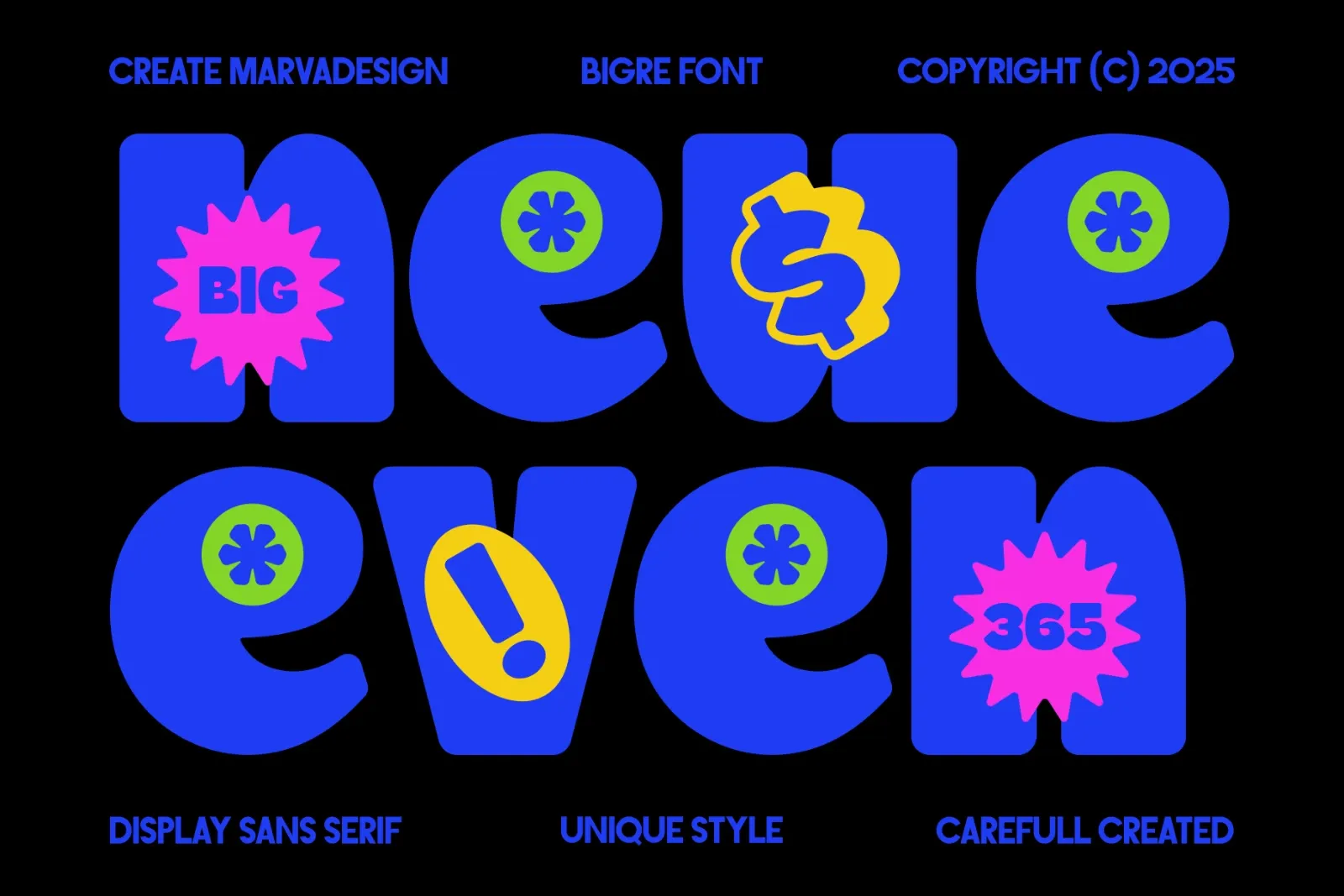 Bigre - Bold Display Sans — image 2
