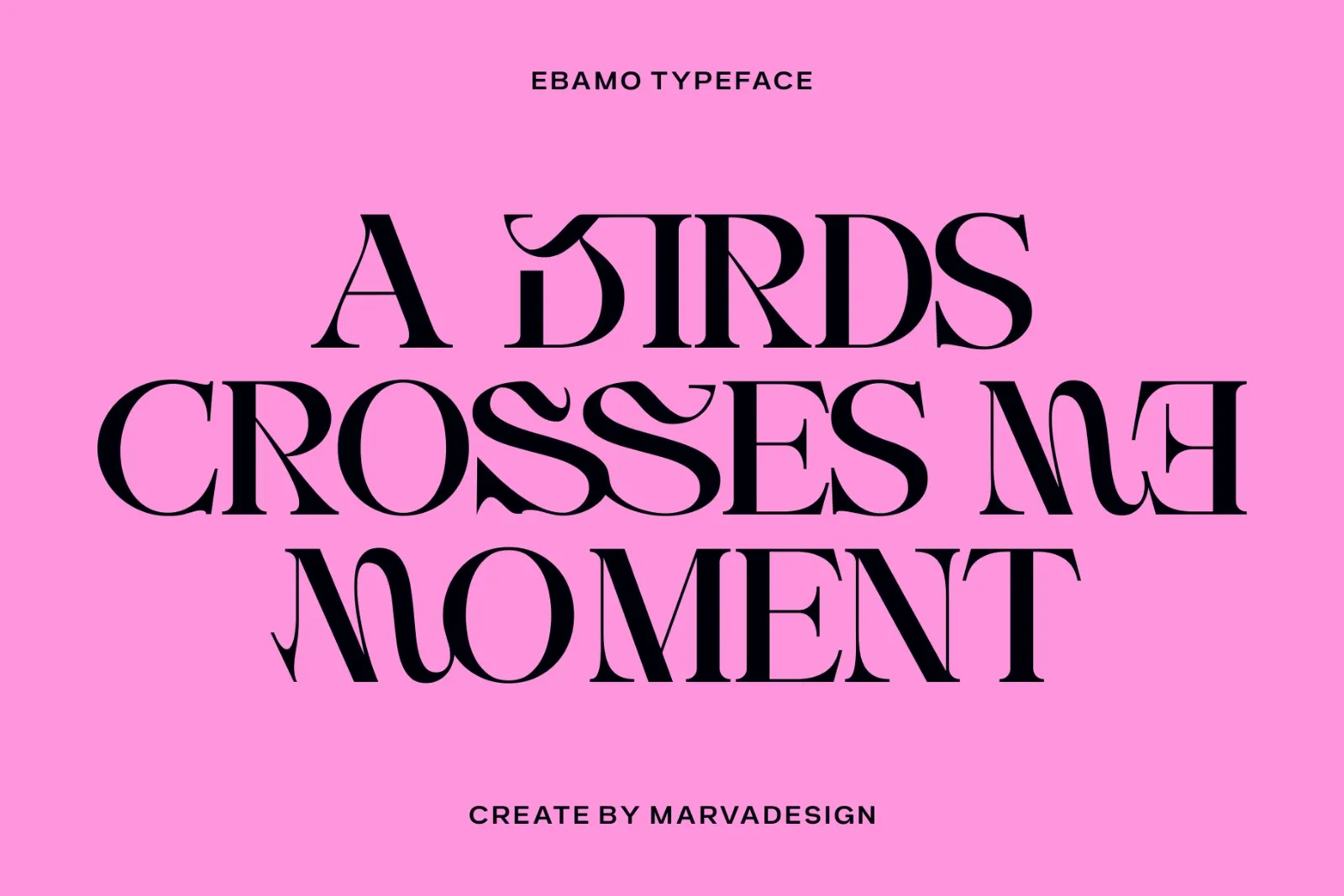 Ebamo - Serif Display Font — image 2