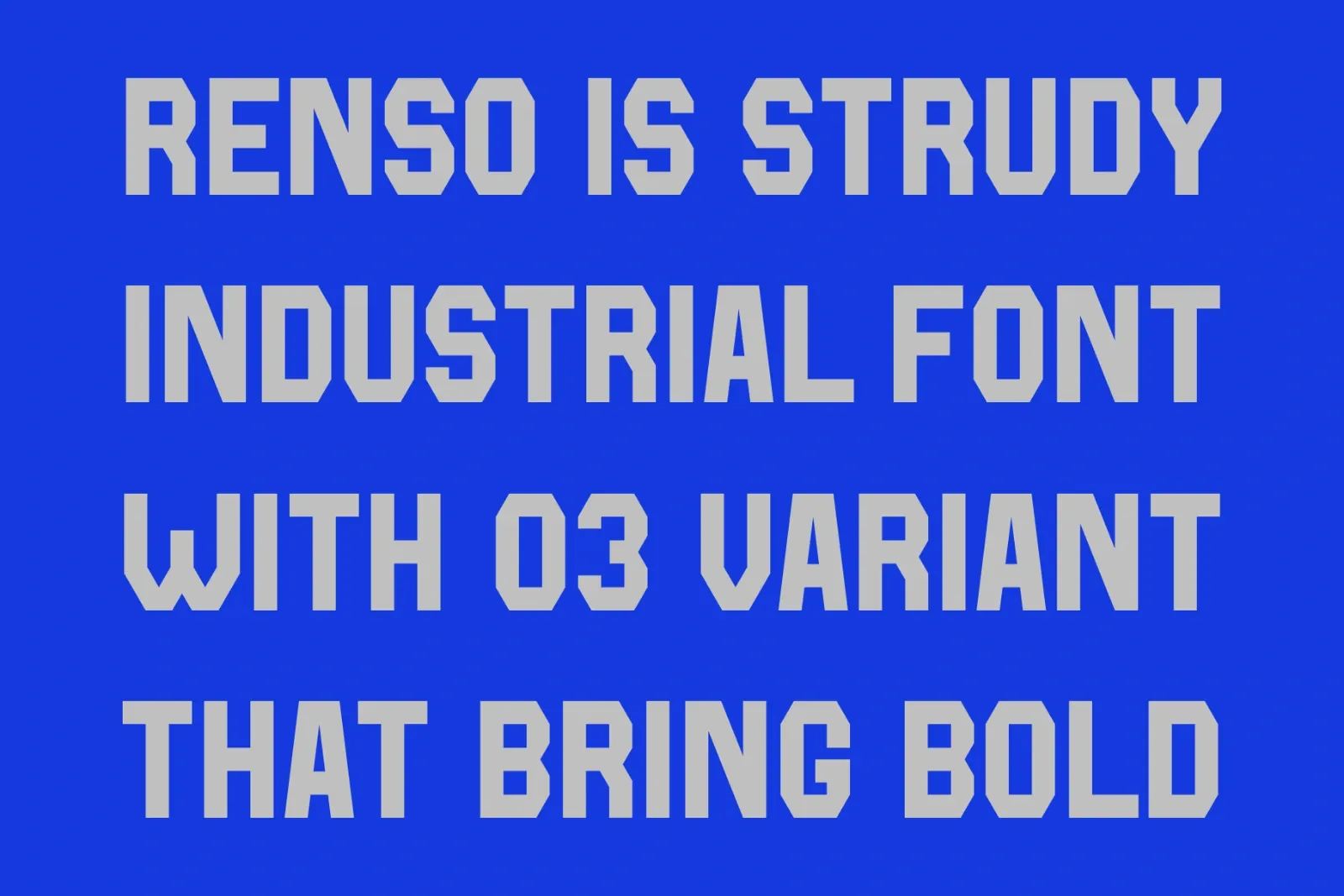 Renso Fonts — image 2