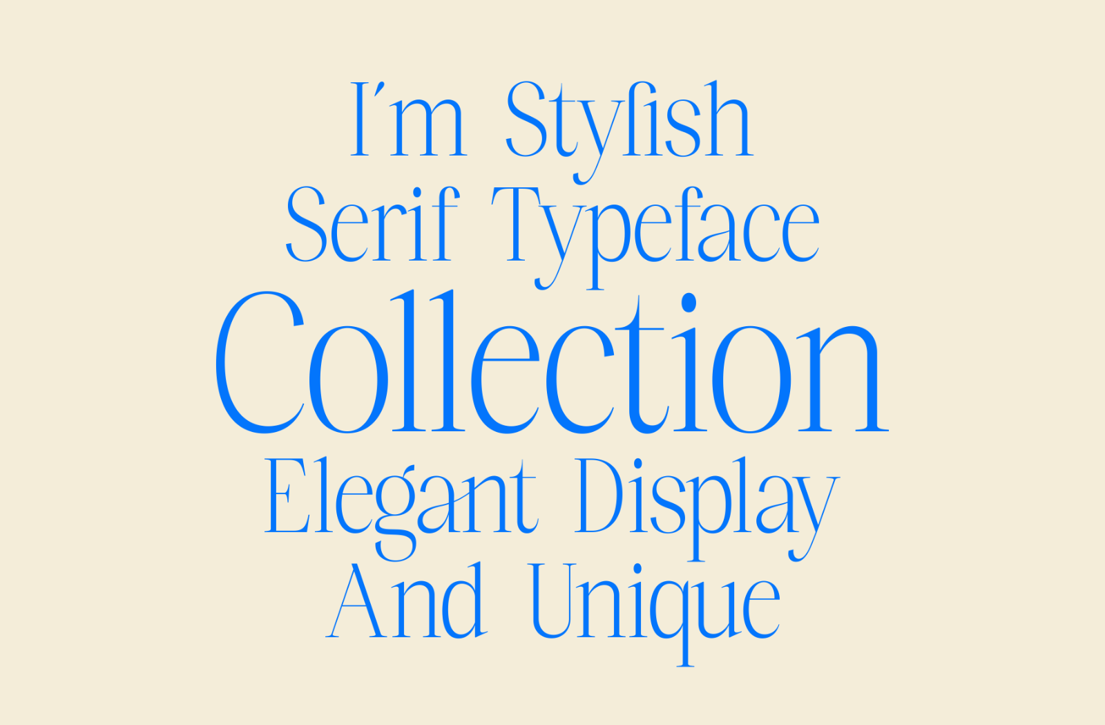 Callbro - Elegant Serif Font — image 2