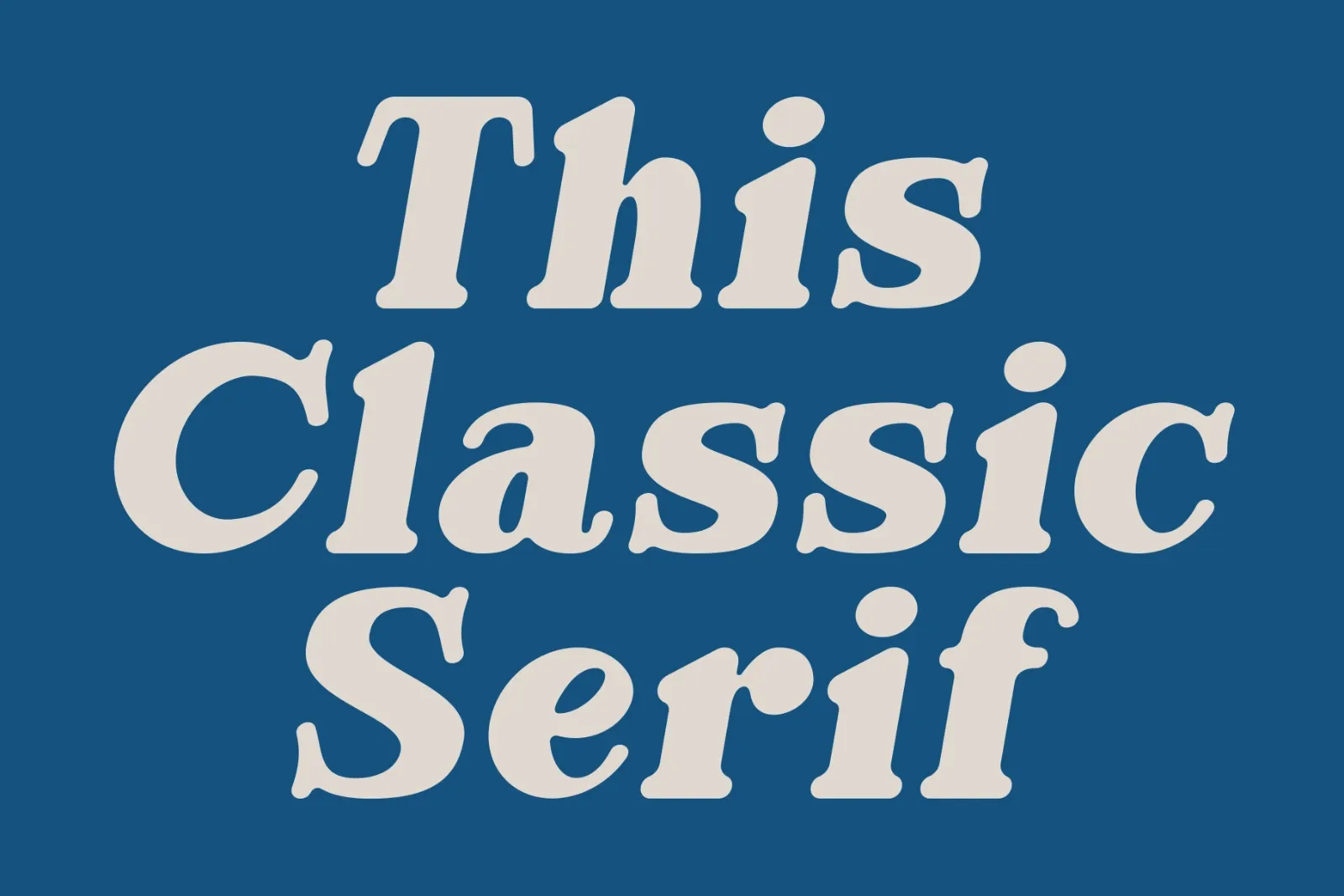 Bengis - Bold Serif Font — image 2