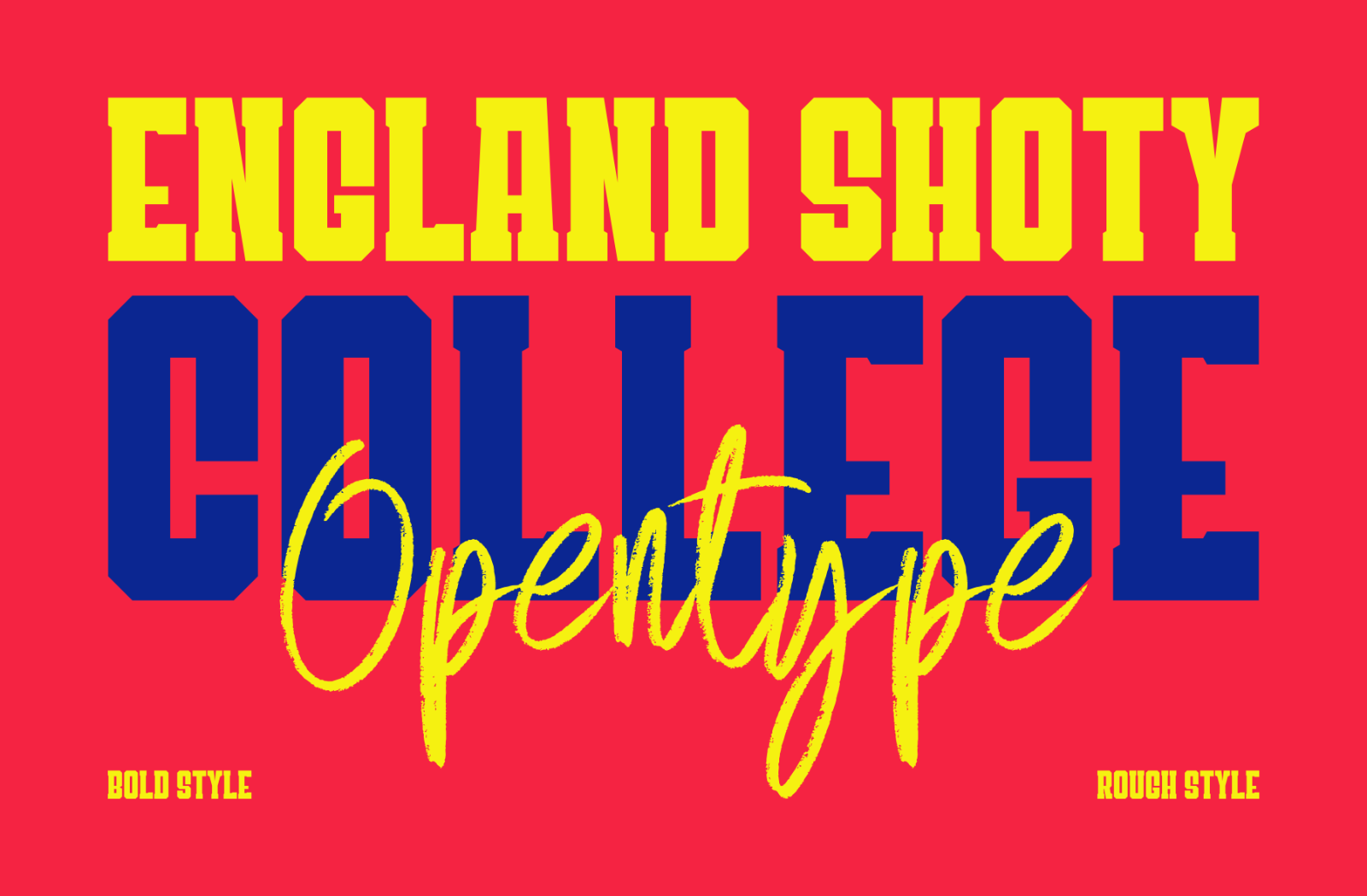England Shoty - Duo Font Sport — image 2