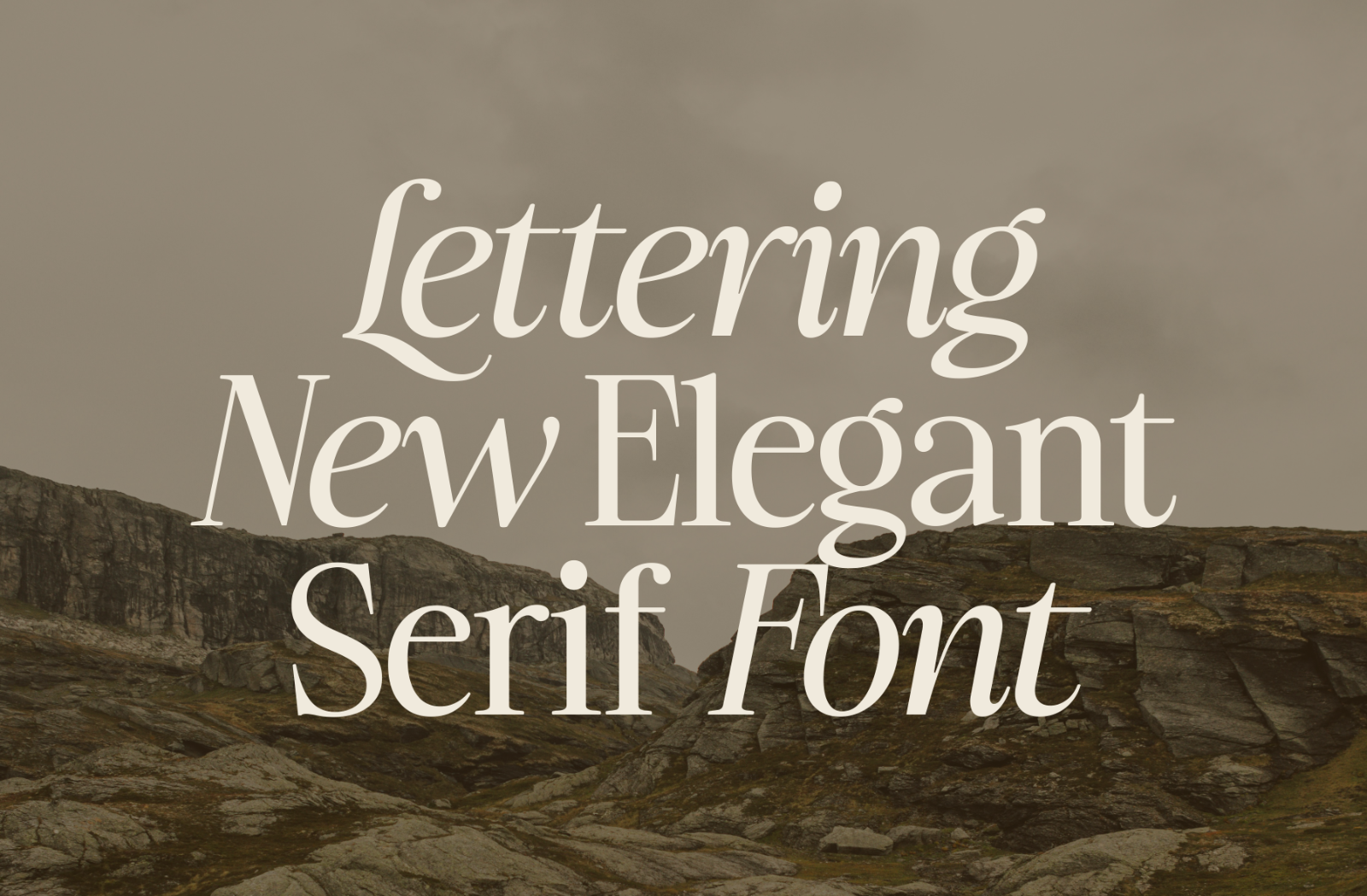 Ladinta - Family Serif Font — image 2