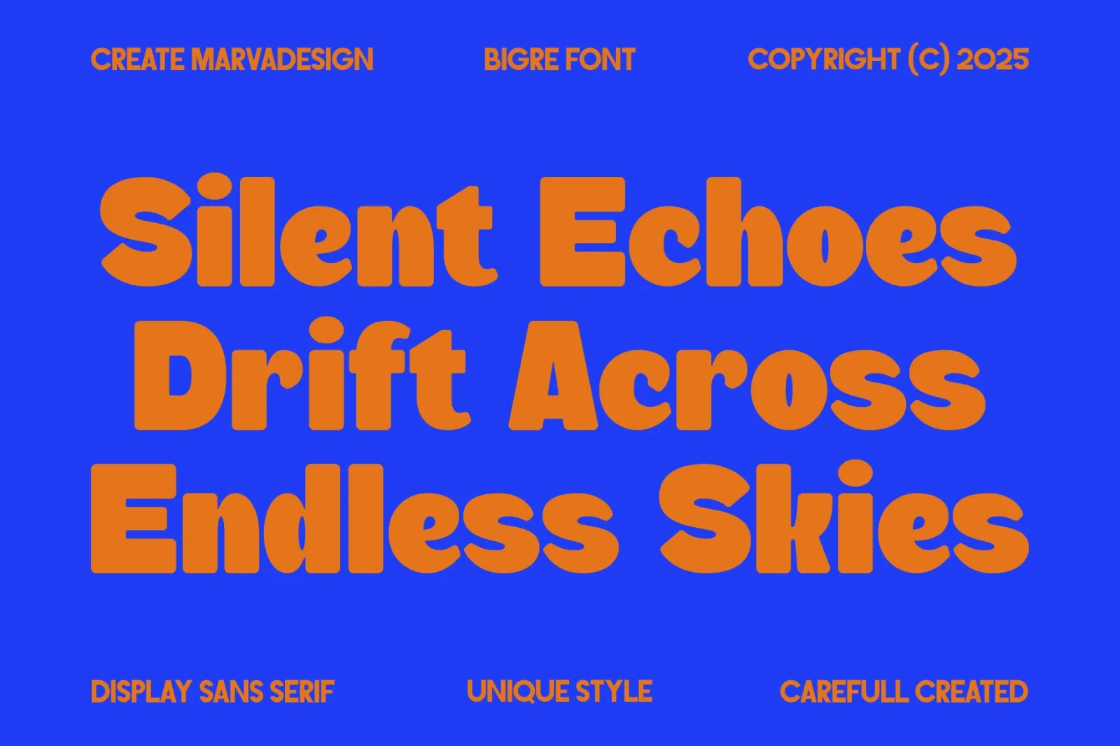 Bigre - Bold Display Sans — image 3