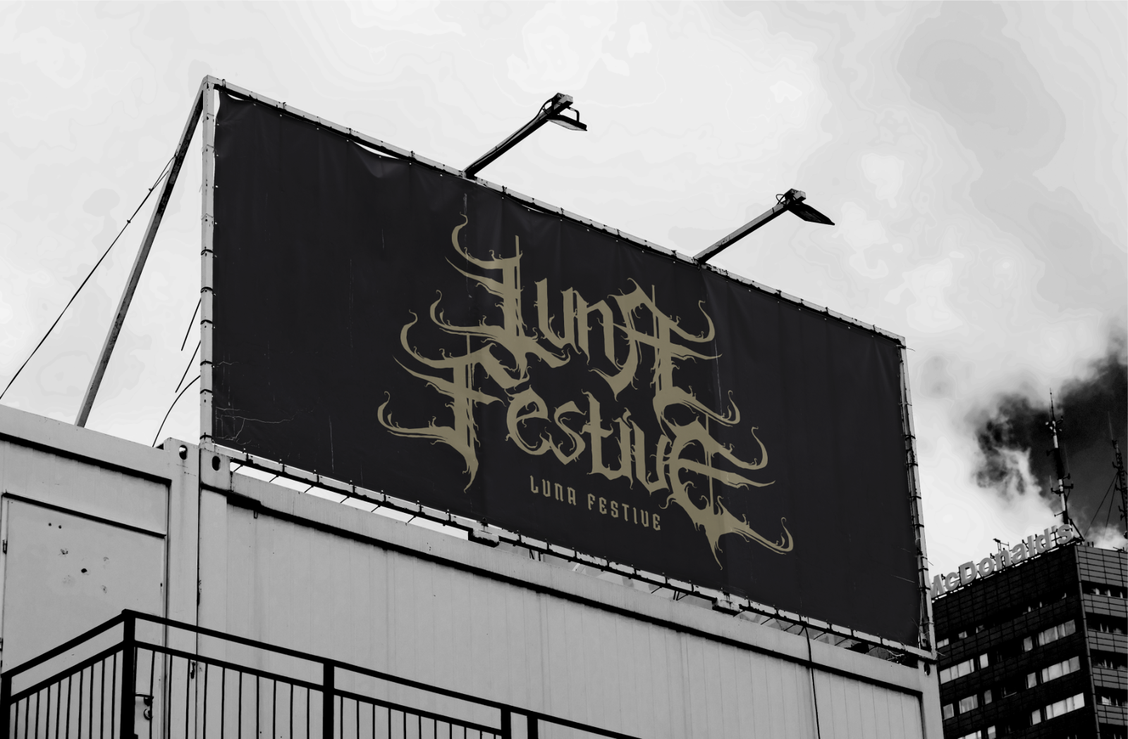 Blome Life - Black Metal Font — image 3