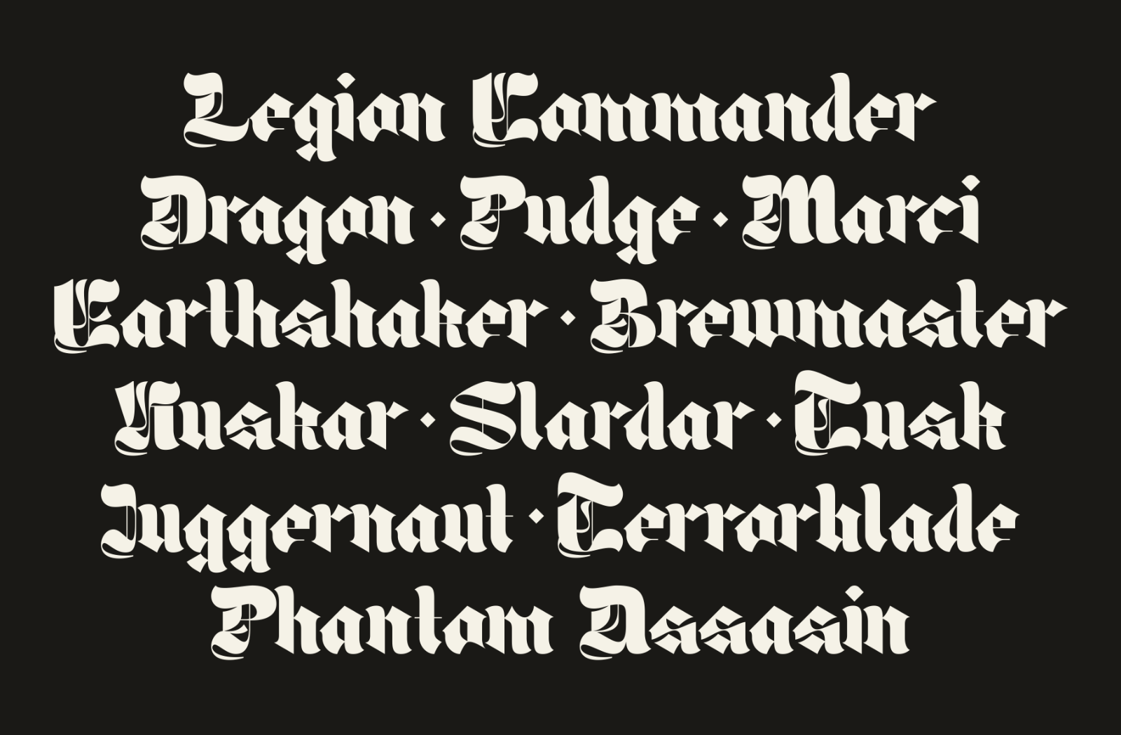 Umbra Nollan - Classic Blackletter — image 4