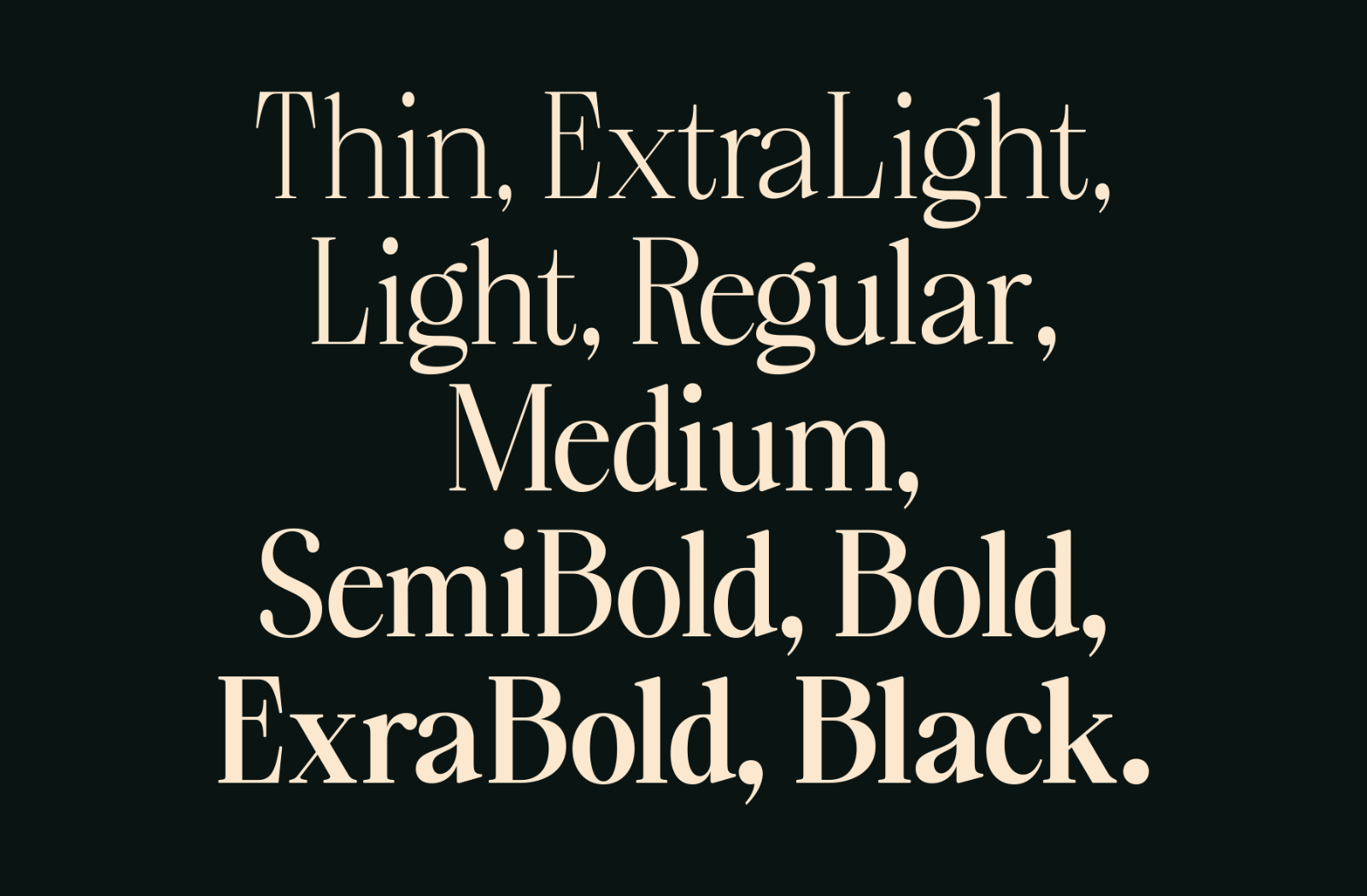 Ravelle - Family Serif Font — image 5