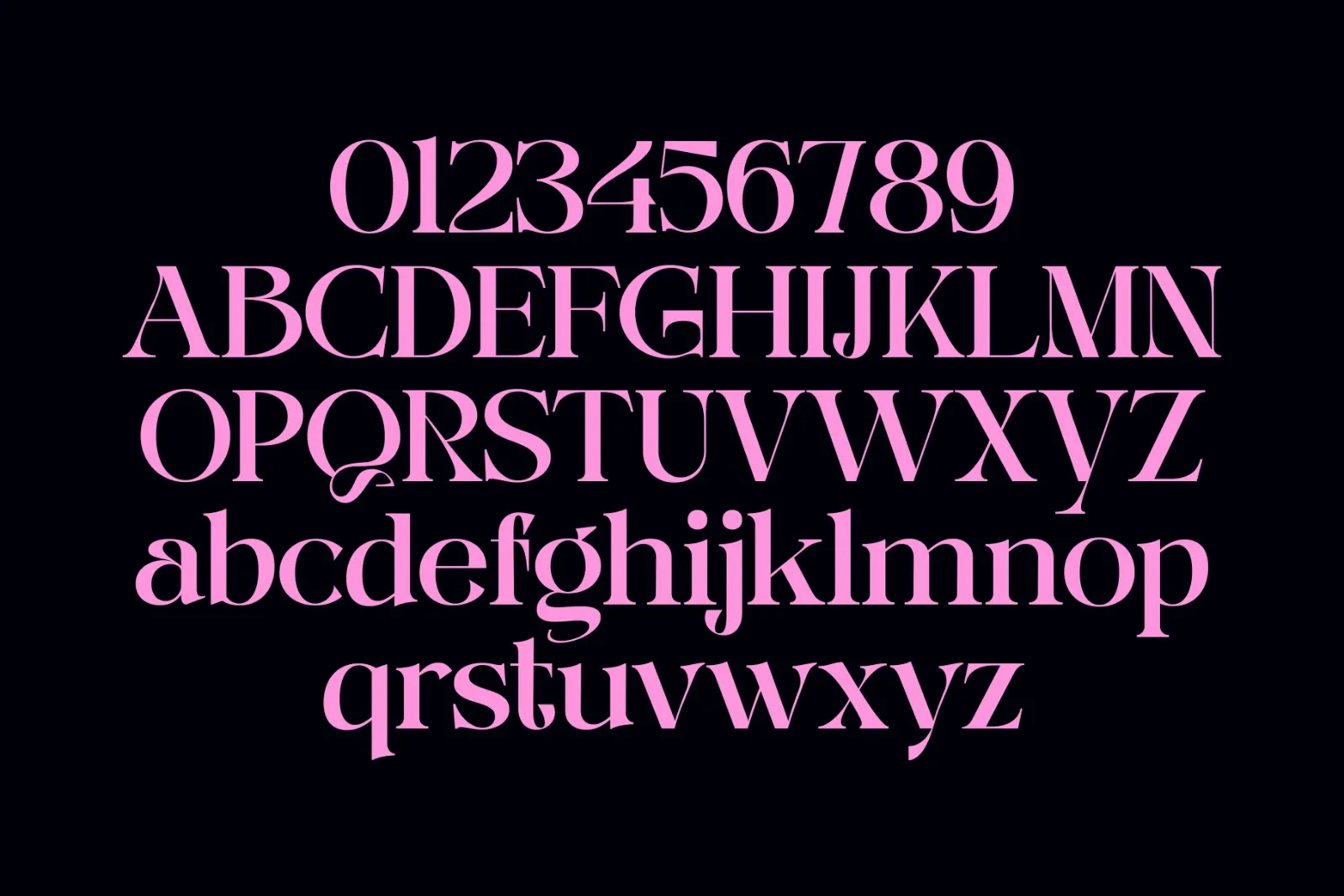 Ebamo - Serif Display Font — image 7
