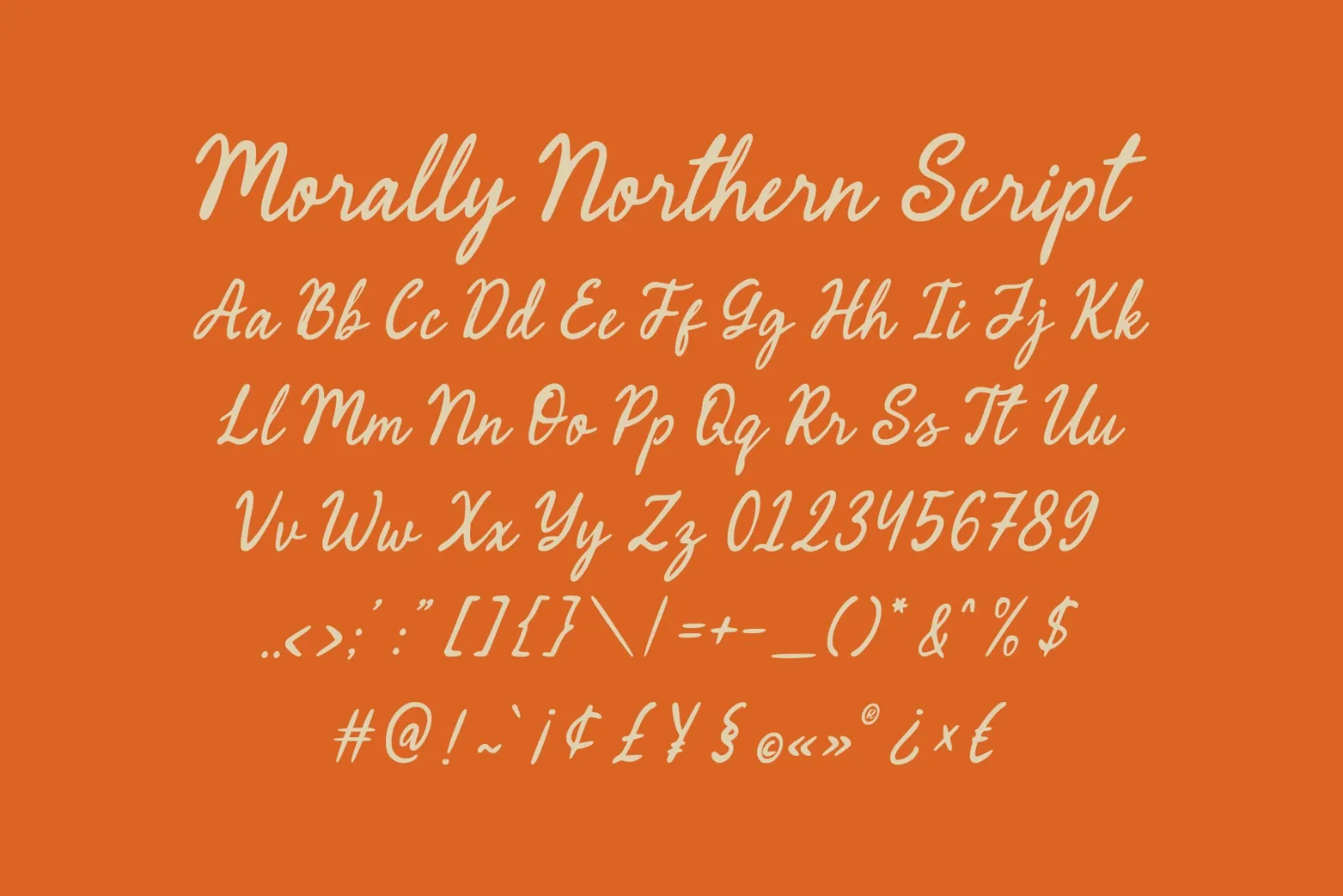 Morally Northern Font — image 7