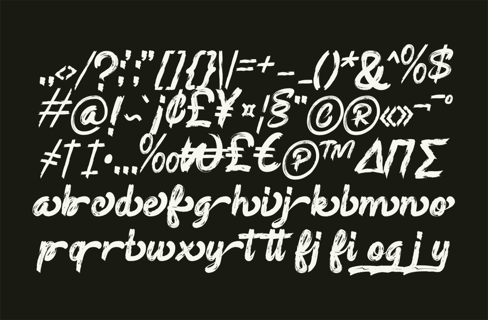 Sludgy Brush - Script Font — image 8