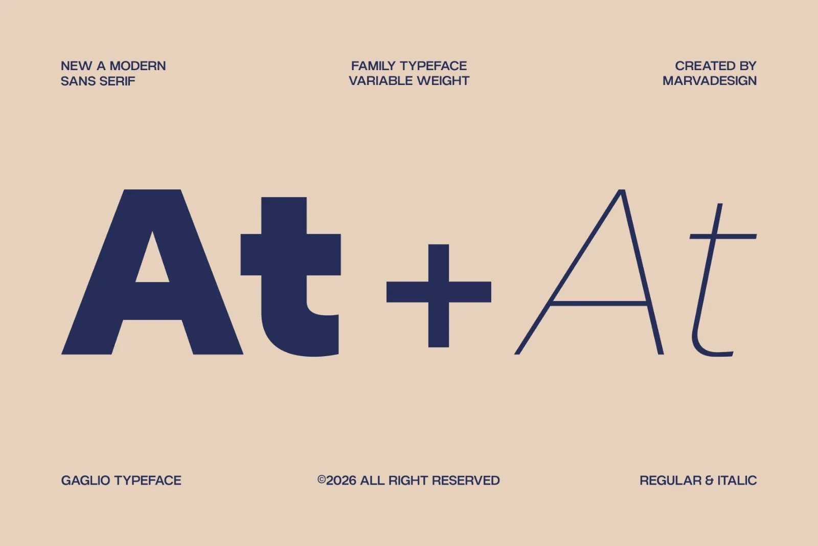 Gaglio Family Font — image 8