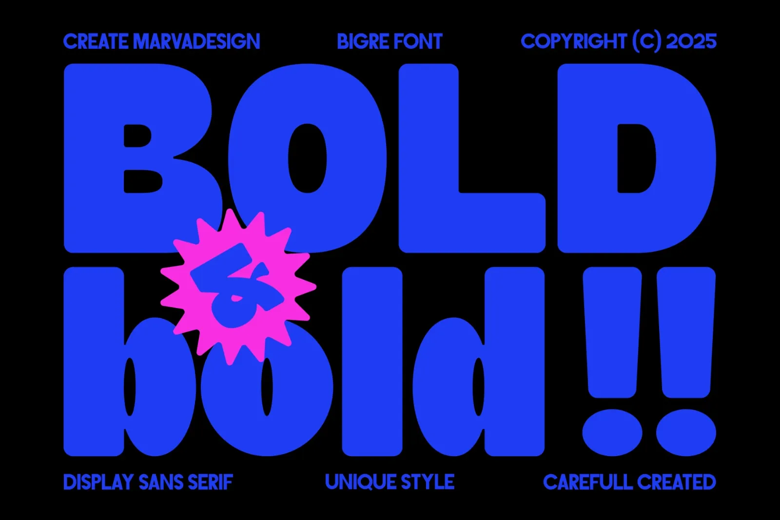 Bigre - Bold Display Sans — image 8