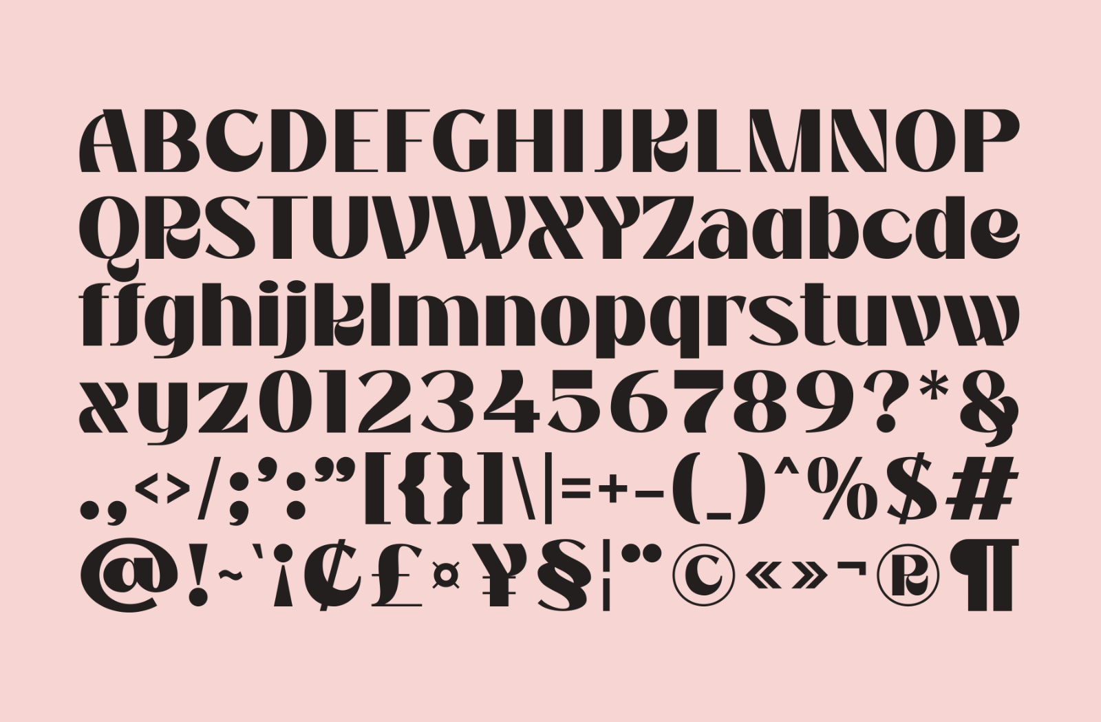 Rayed - Bold Display Font — image 8