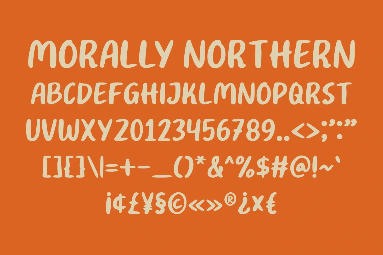 Morally Northern Font — image 9