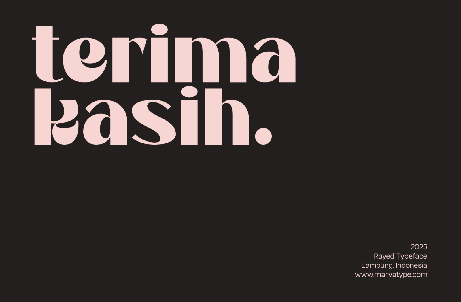 Rayed - Bold Display Font — image 9