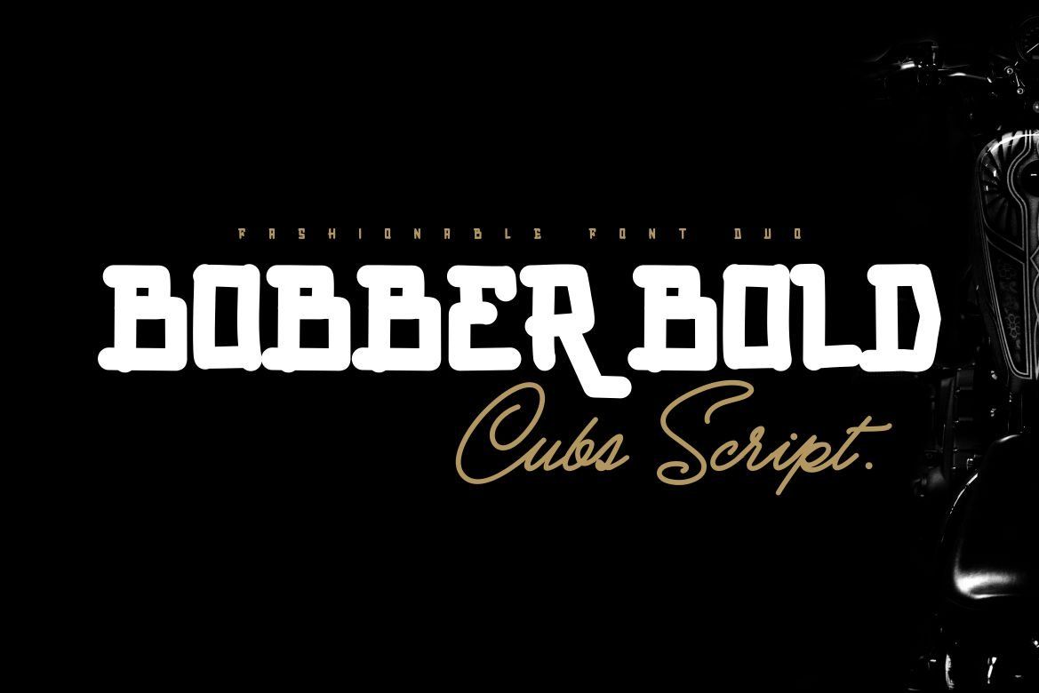Bobber Bold & Cubs Script (FONT DUO) — image 2