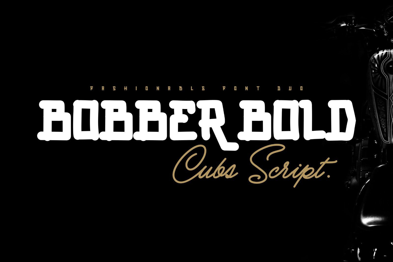 Bobber Bold & Cubs Script (FONT DUO) — image 1