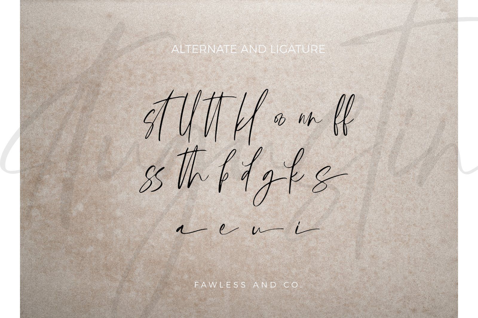 Augustin - Modern Signature Font — image 9