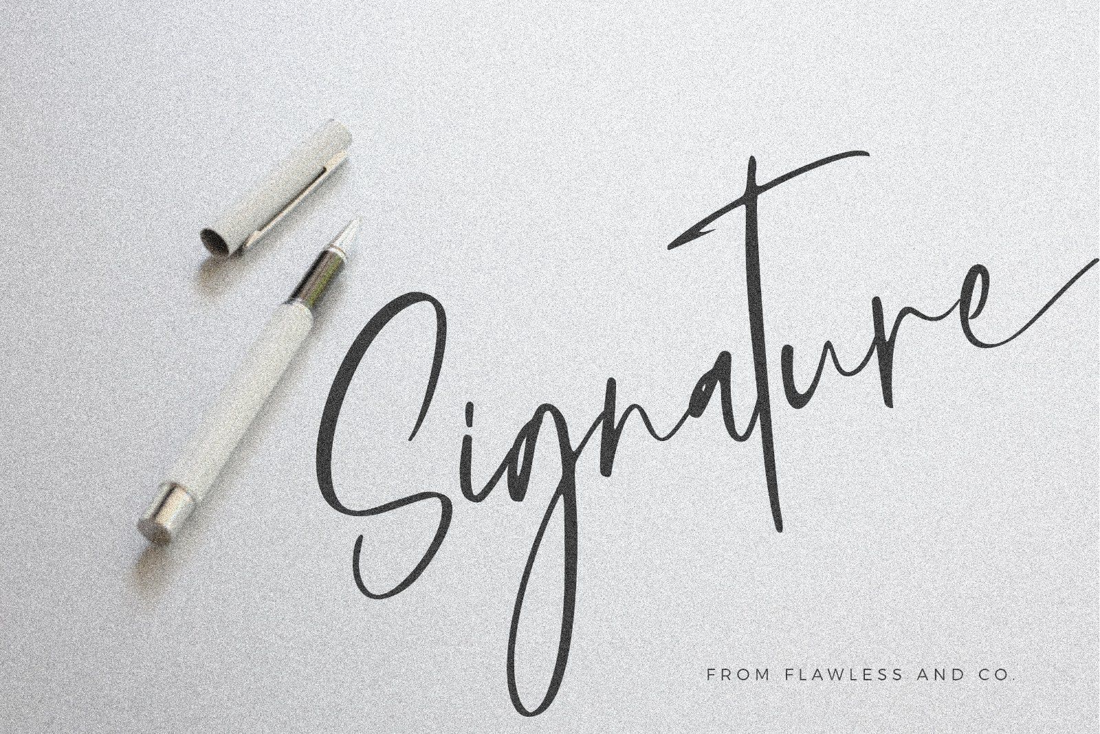 Augustin - Modern Signature Font — image 6