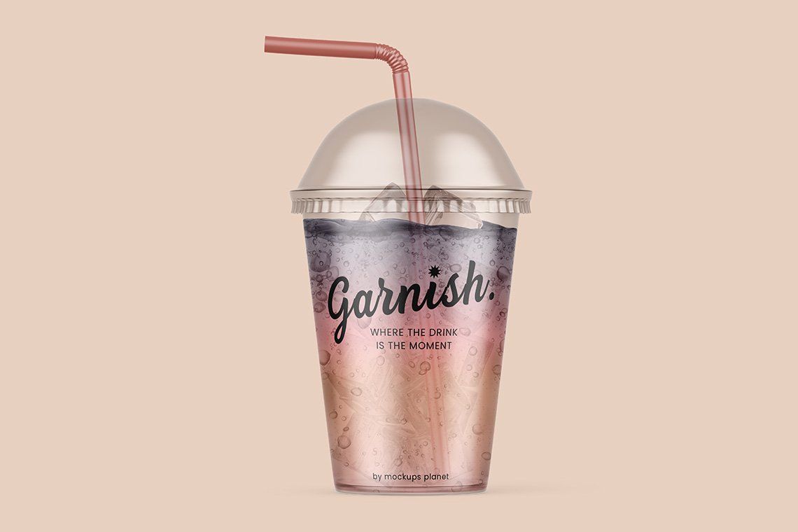 Plastic Cup Mockup