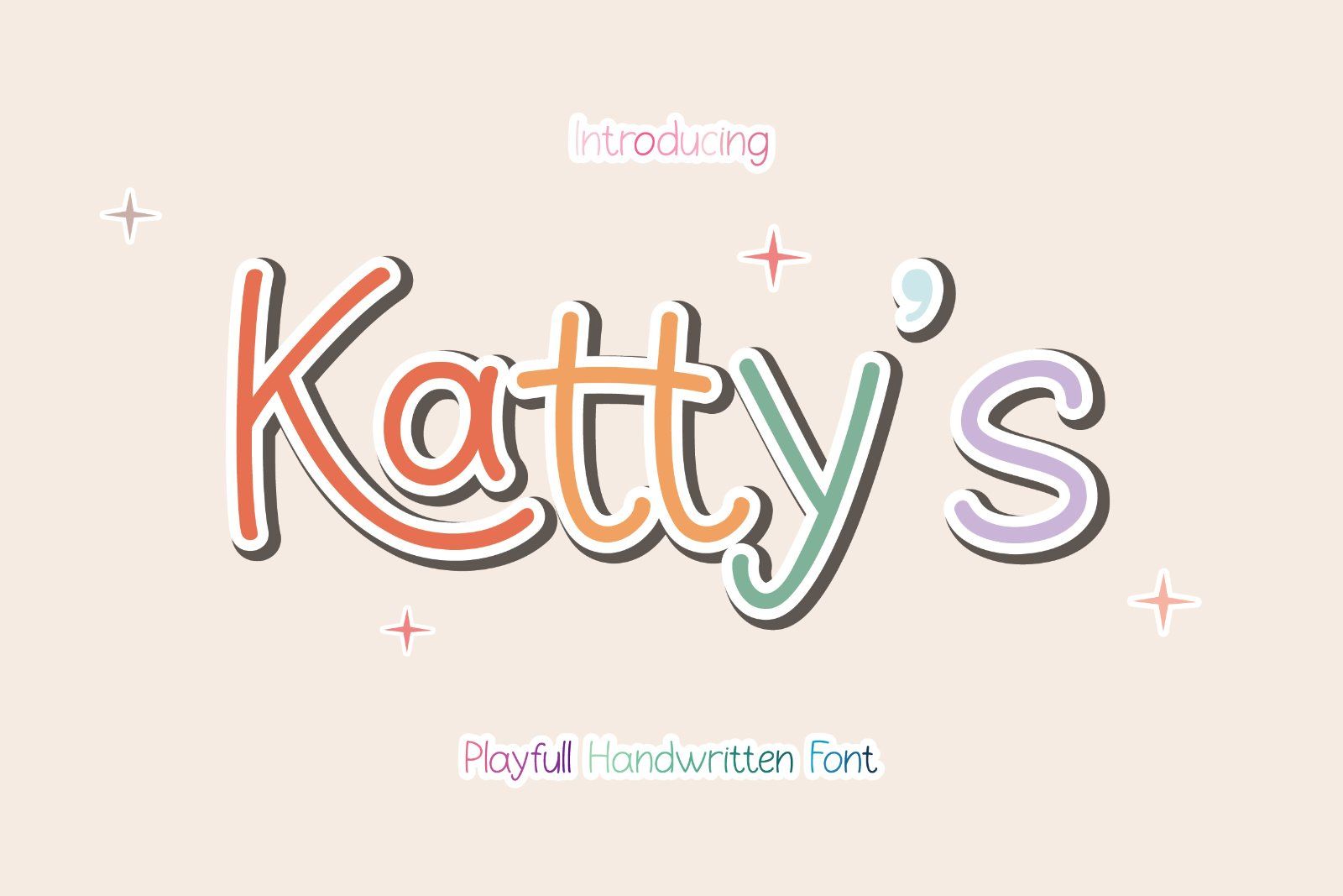 Kattys - Playful Handwritten Font — image 1
