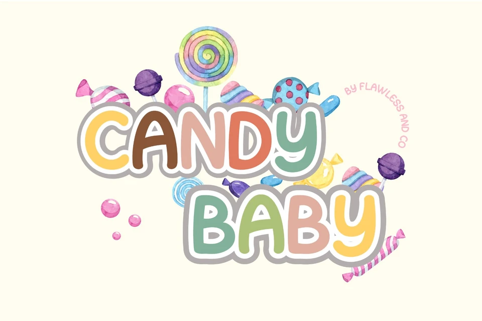 Candy Baby - Playful Handwritten Font