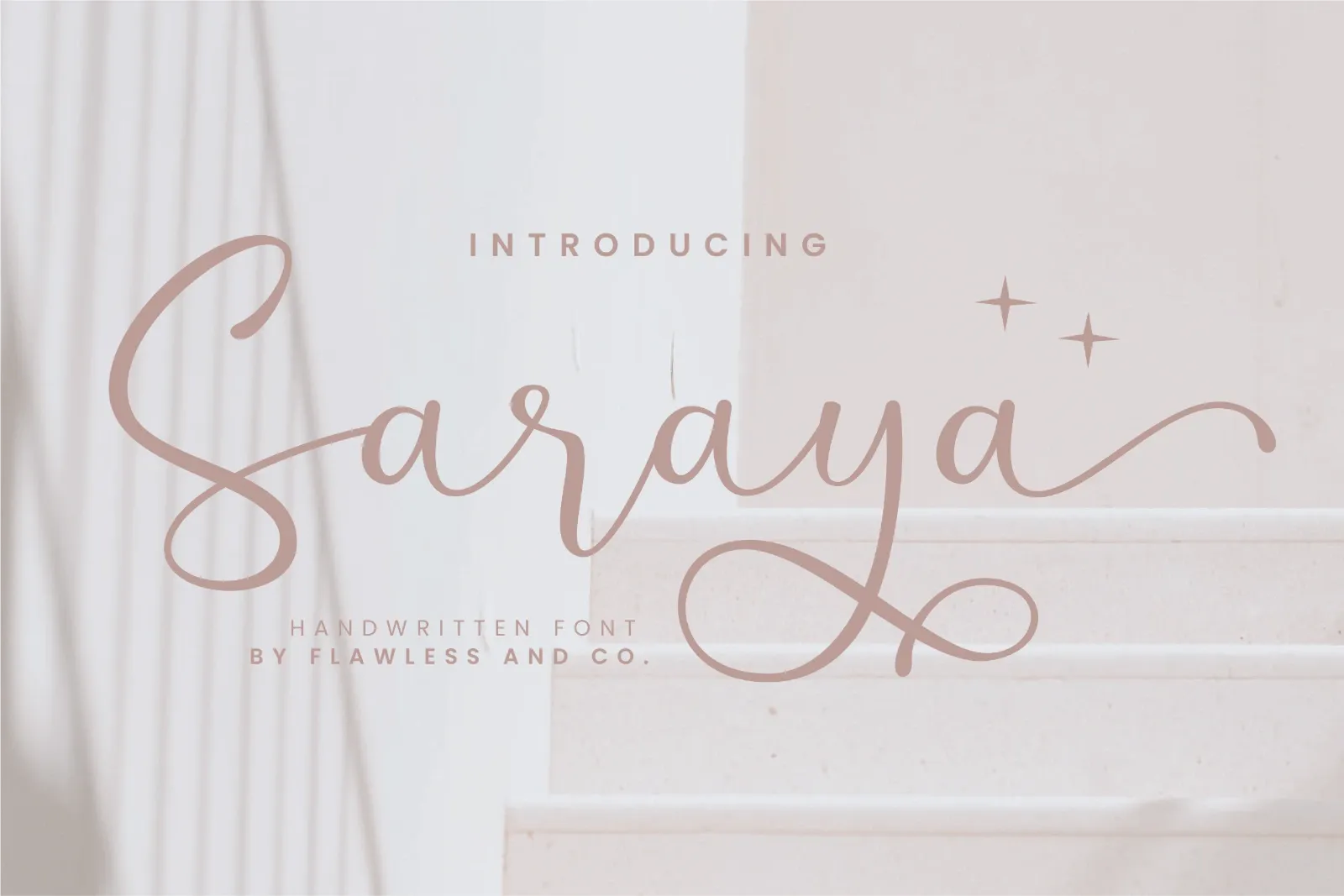 Saraya - Handwritten Script Font — image 1