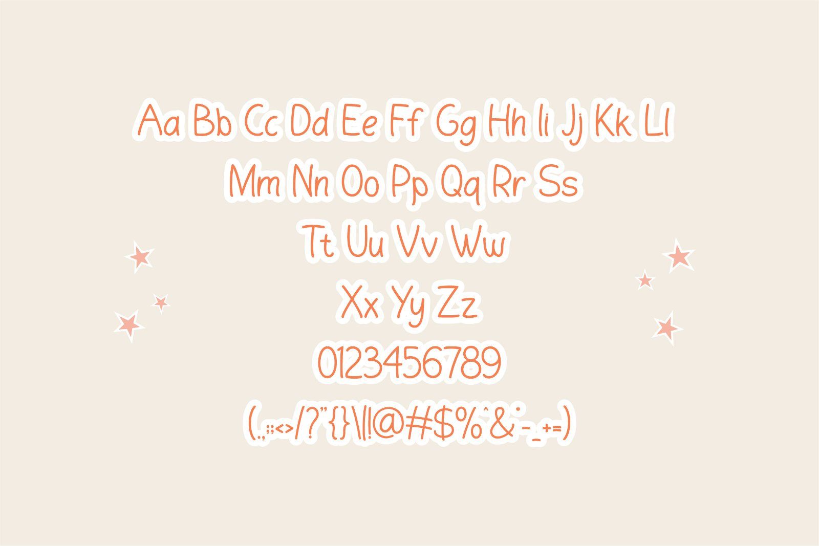 Starhigh - Cute Handwritten Font — image 9