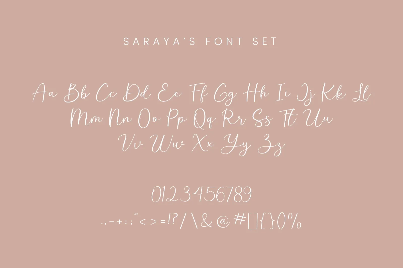 Saraya - Handwritten Script Font — image 9
