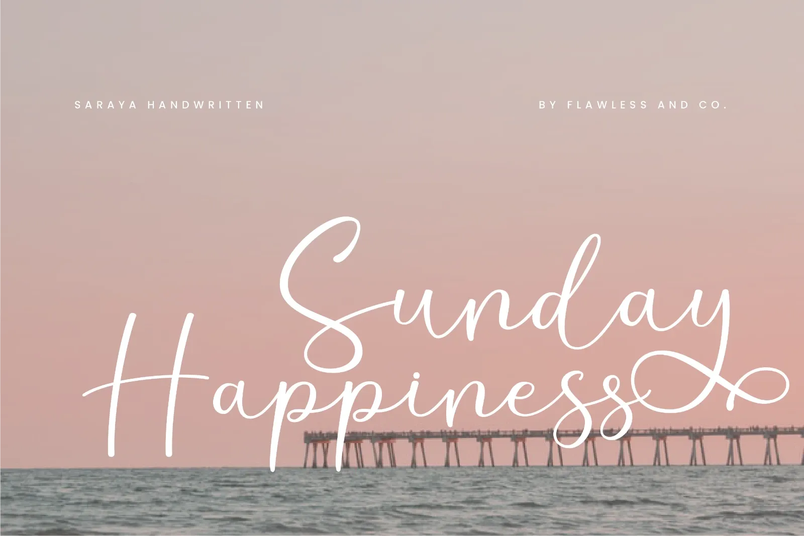 Saraya - Handwritten Script Font — image 2