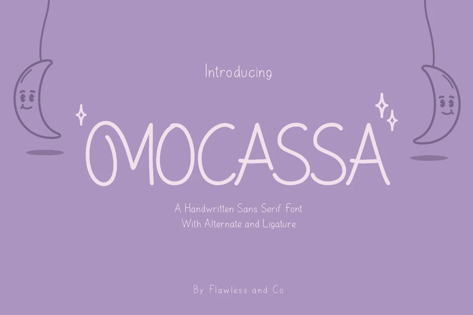 Mocassa - Playful Handwritten Font