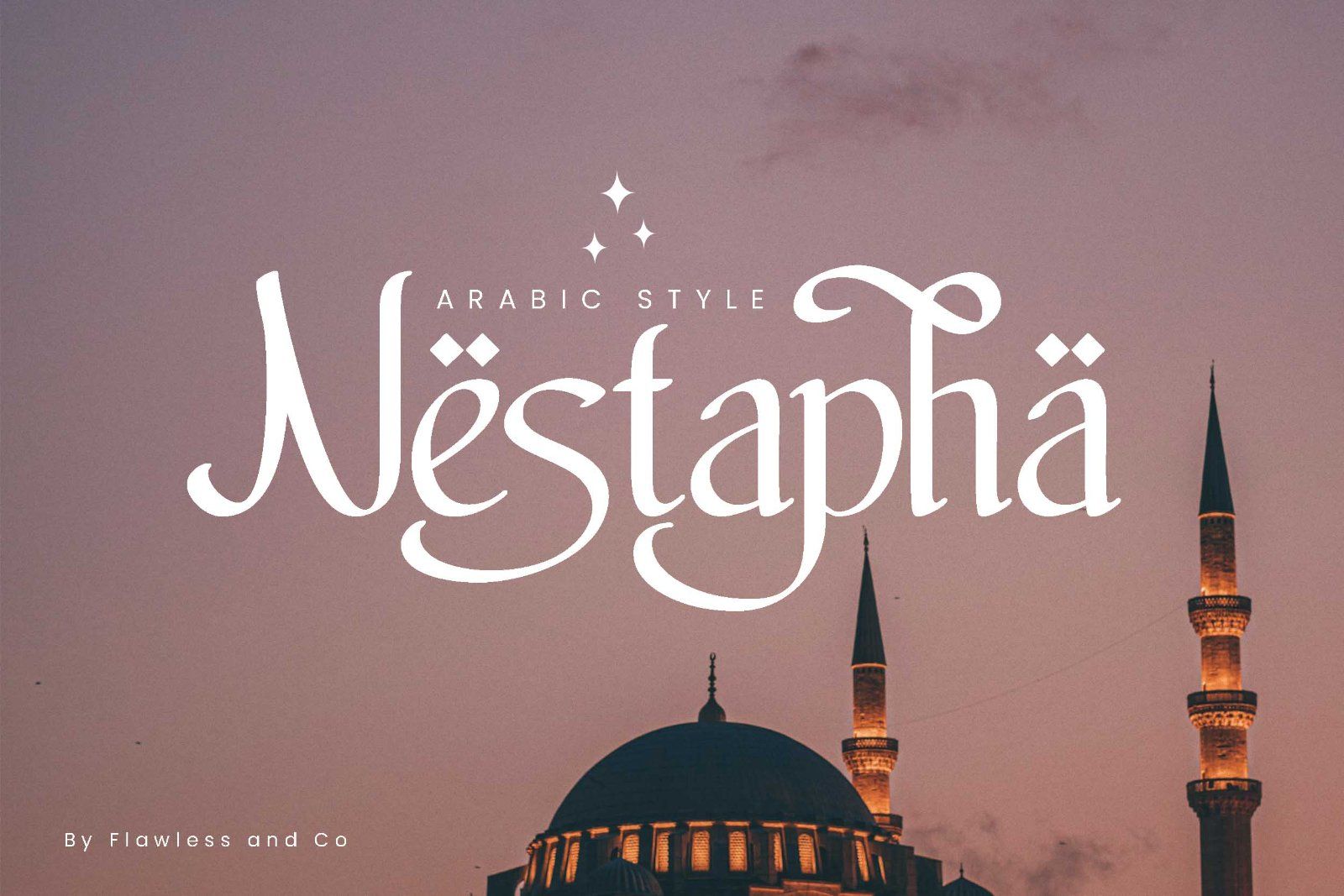 Nestapha - Arabic Display Font — image 1